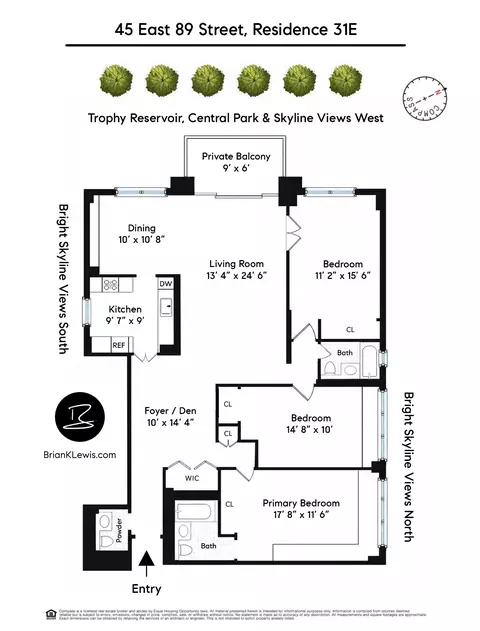 45 E 89th St #31E, New York, NY 10128