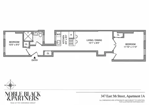 347 E 5th St #1A, New York, NY 10003