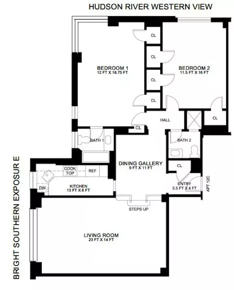 411 W End Ave #12C, New York, NY 10024