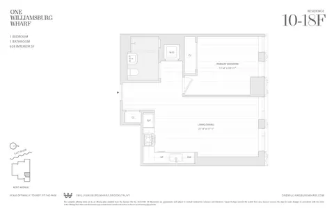 480 Kent Ave #17F, Brooklyn, NY 11249