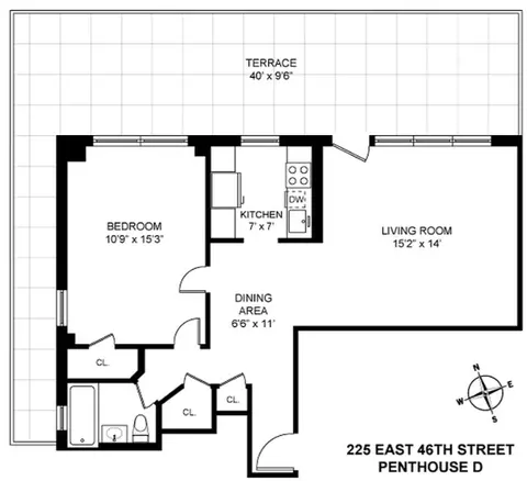 225 E 46th St #PHD, New York, NY 10017