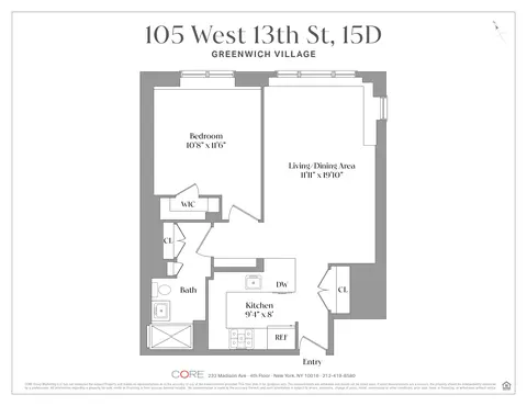 105 W 13th St #15D, New York, NY 10011