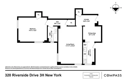 320 Riverside Dr #3H, New York, NY 10025