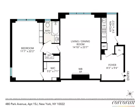480 Park Ave #15J, New York, NY 10022