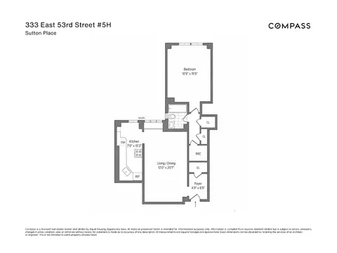 333 E 53rd St #6H, New York, NY 10022
