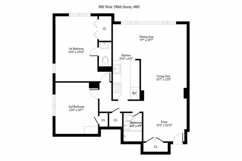 900 W 190th St #8H, New York, NY 10040
