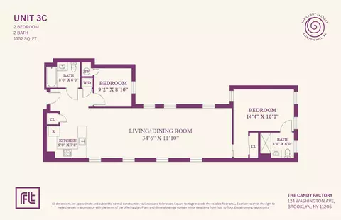 124 Washington Ave #3C, Brooklyn, NY 11205