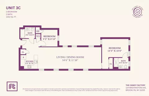 124 Washington Ave #3C, Brooklyn, NY 11205
