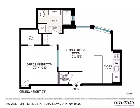 140 W 69th St #79A, New York, NY 10023