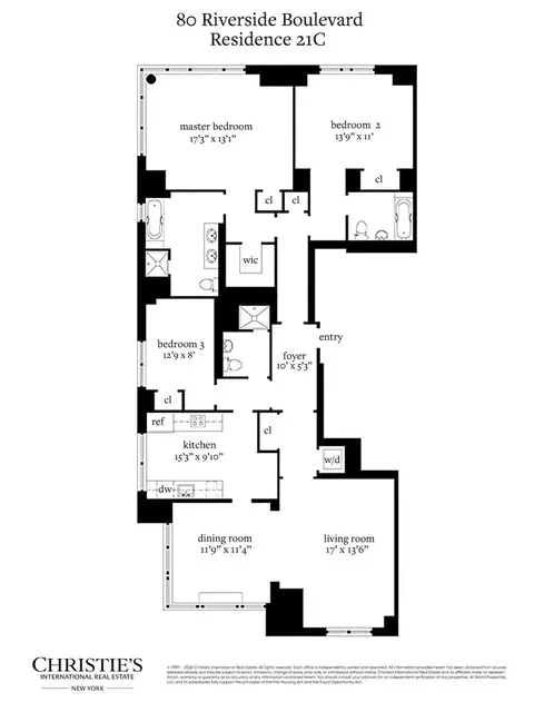 80 Riverside Blvd #21C, New York, NY 10069