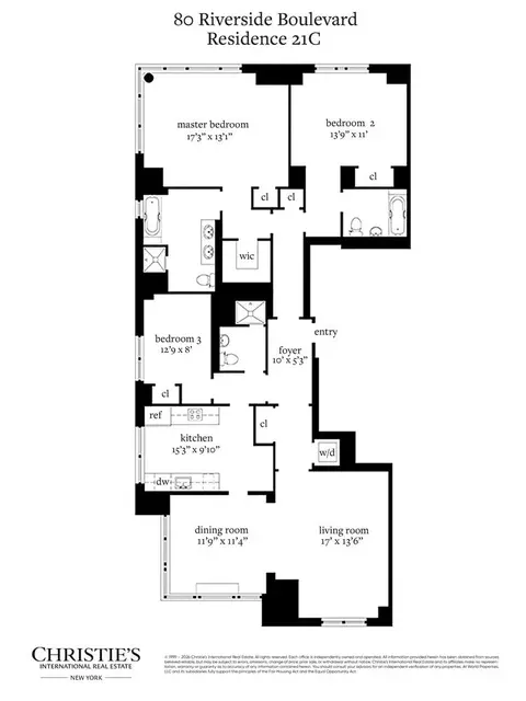 80 Riverside Blvd #21C, New York, NY 10069