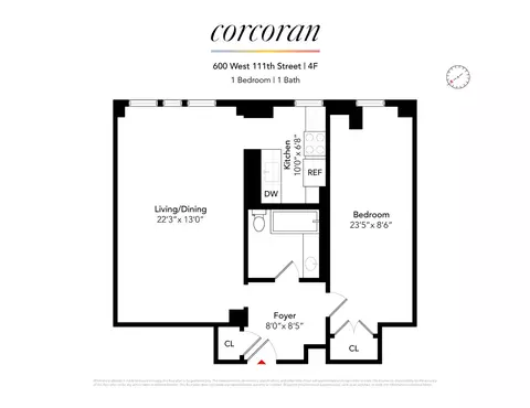 600 W 111th St #4B, New York, NY 10025