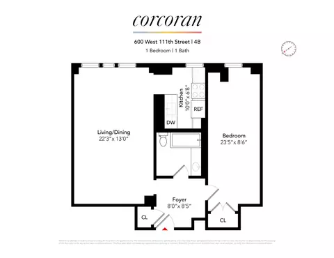 600 W 111th St #4B, New York, NY 10025