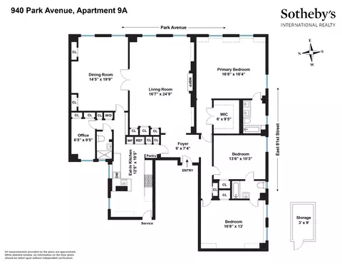940 Park Ave #9A, New York, NY 10028
