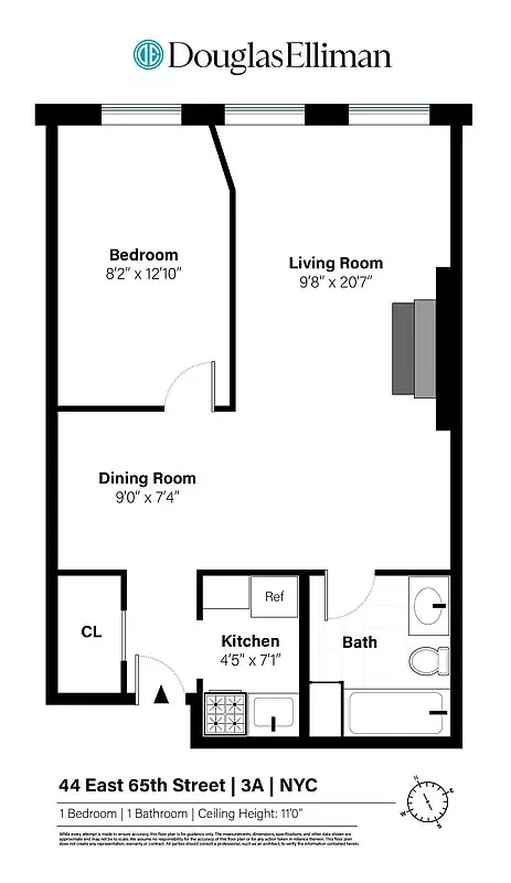 44 E 65th St #3A, New York, NY 10065