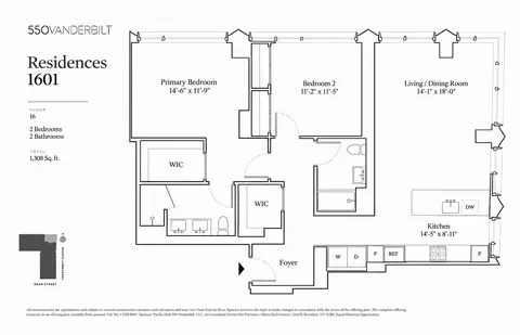 550 Vanderbilt Ave #1601, Brooklyn, NY 11238