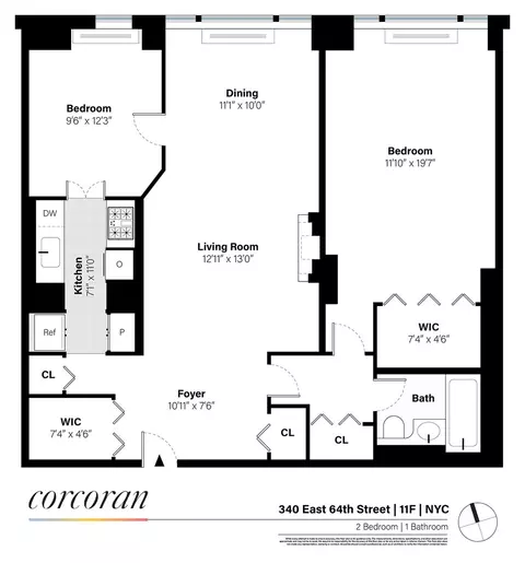 340 E 64th St #11F, New York, NY 10065