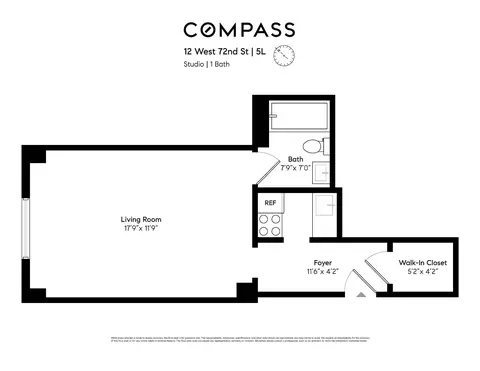 12 W 72nd St #5L, New York, NY 10023