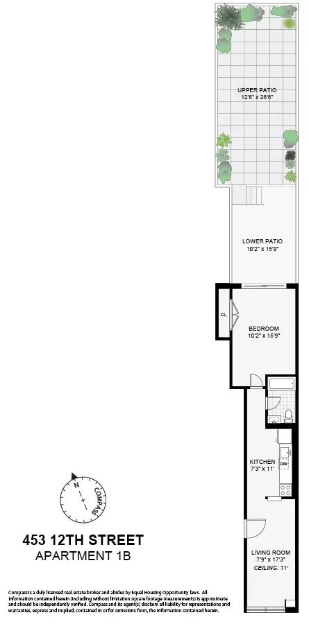 453 12th St #1B, Brooklyn, NY 11215