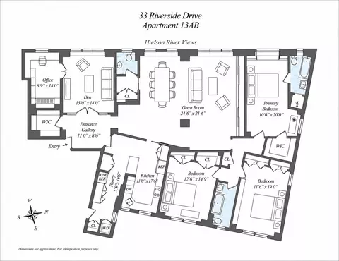 33 Riverside Dr #13AB, New York, NY 10023
