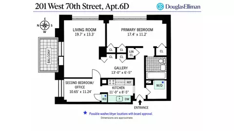 201 W 70th St #6D, New York, NY 10023