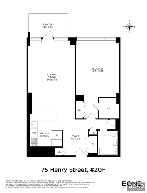 75 Henry St #20F, Brooklyn, NY 11201