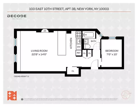 103 E 10th St #3B, New York, NY 10003