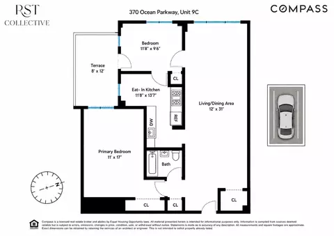 370 Ocean Pkwy #9C, Brooklyn, NY 11218