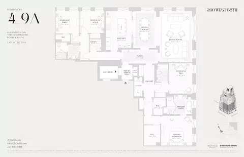 200 W 88th St #9A, New York, NY 10024
