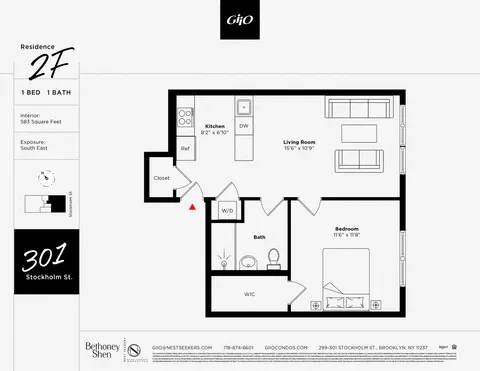 301 Stockholm St #2-B, Brooklyn, NY 11237