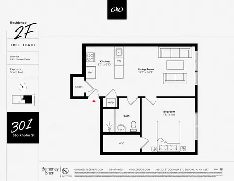 301 Stockholm St #2-B, Brooklyn, NY 11237