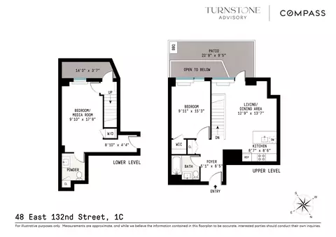 48 E 132nd St #1C, New York, NY 10037