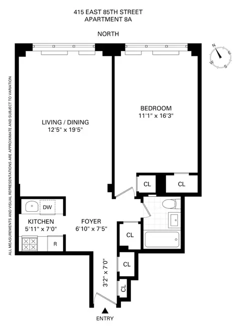 415 E 85th St #8A, New York, NY 10028