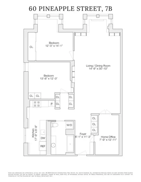 60 Pineapple St #7B, Brooklyn, NY 11201