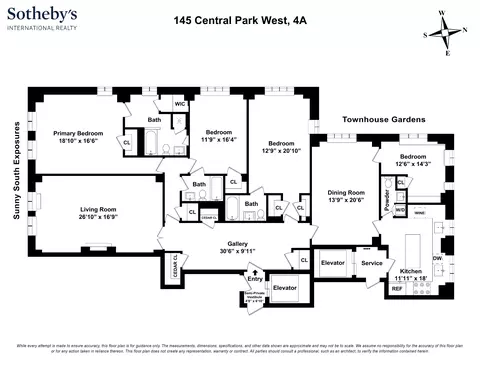 145 Central Park W #4A, New York, NY 10023