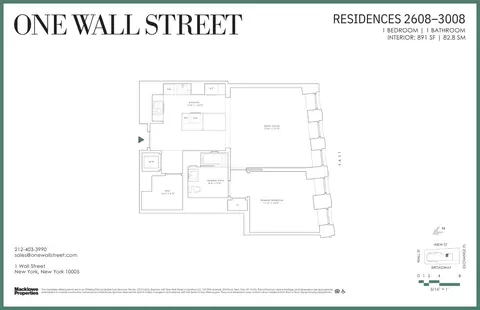 1 Wall St #2608, New York, NY 10005