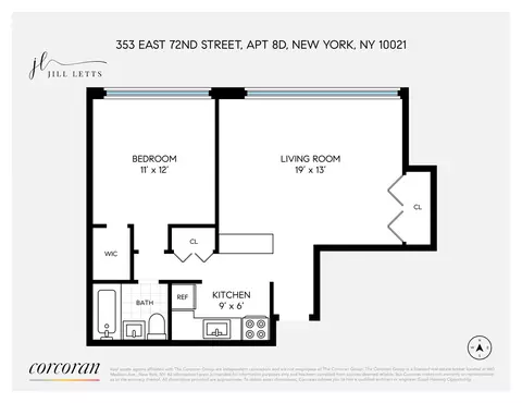 353 E 72nd St #8D, New York, NY 10021