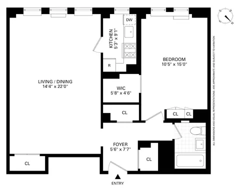 470 W 24th St #19D, New York, NY 10011