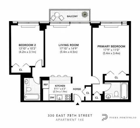 330 E 75th St #14E, New York, NY 10021