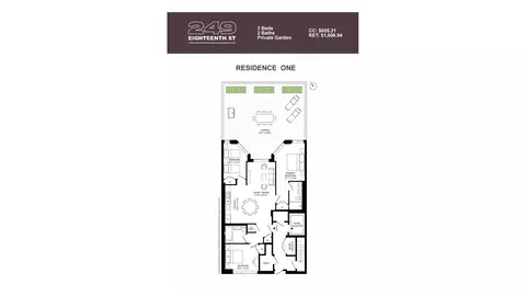249 18th St #GARDEN, Brooklyn, NY 11215