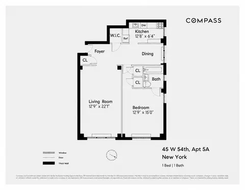 45 W 54th St #5A, New York, NY 10019