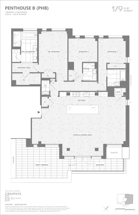 179 N 10th St #PHB, Brooklyn, NY 11211