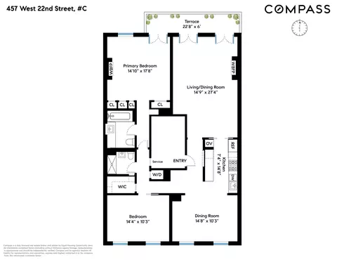 457 W 22nd St #C, New York, NY 10011