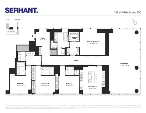 157 W 57th St #51C, New York, NY 10019