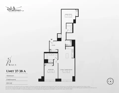 75 Wall St #38A, New York, NY 10005