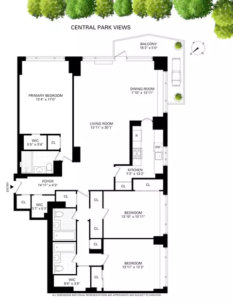 80 Central Park W #4B, New York, NY 10023