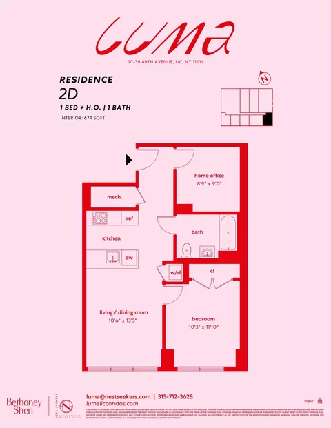 10-39 49th Ave #2-D, Long Island City, NY 11101