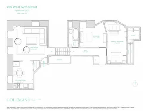205 W 57th St #2-CB, New York, NY 10019