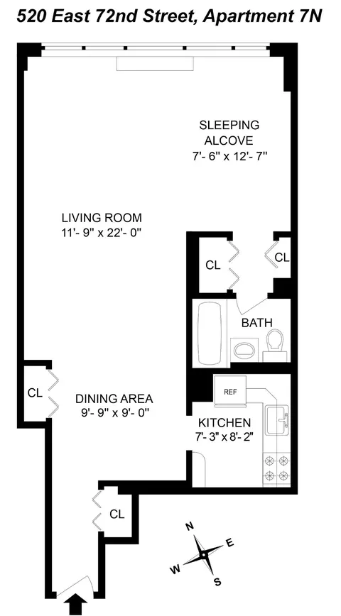 520 E 72nd St #7N, New York, NY 10021
