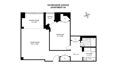 244 Madison Ave #5A, New York, NY 10016